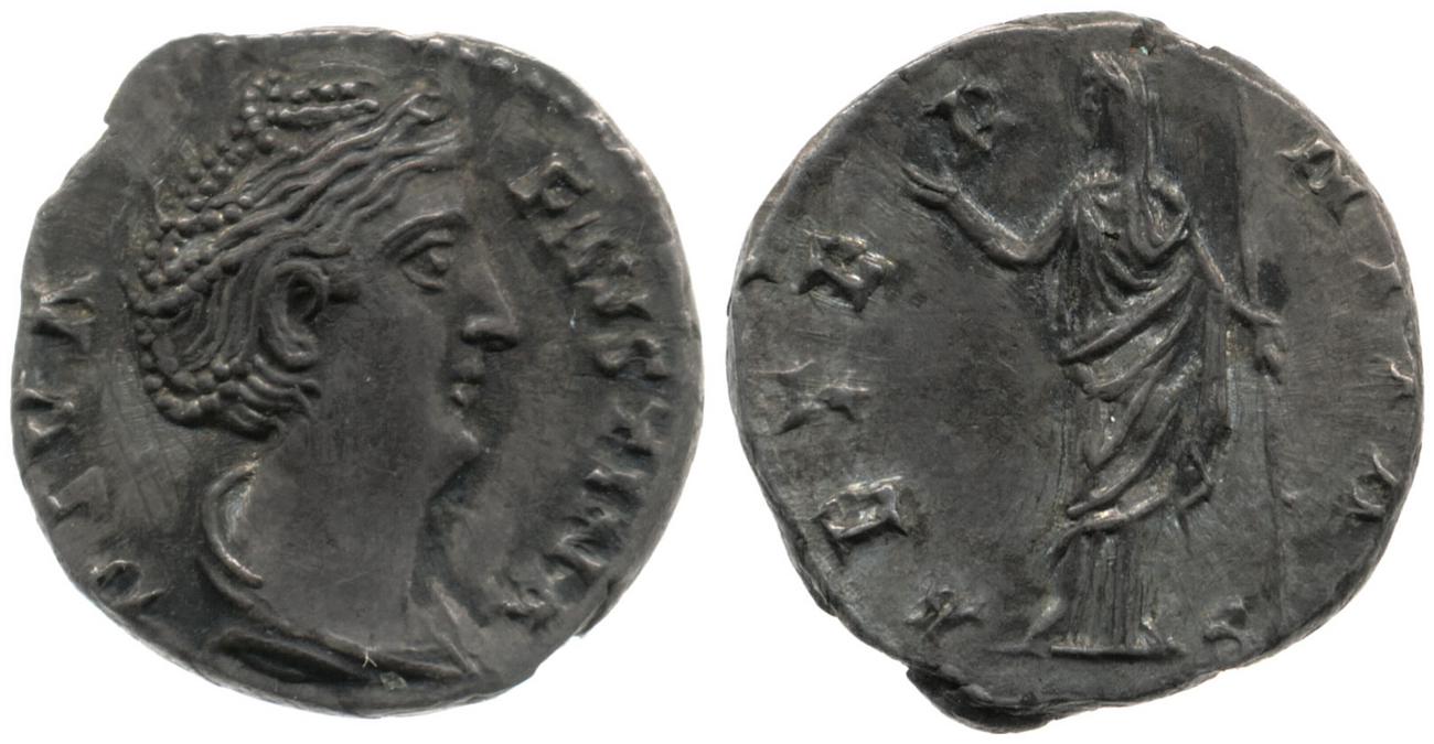 RIC III Antoninus Pius 344, аверс, bm