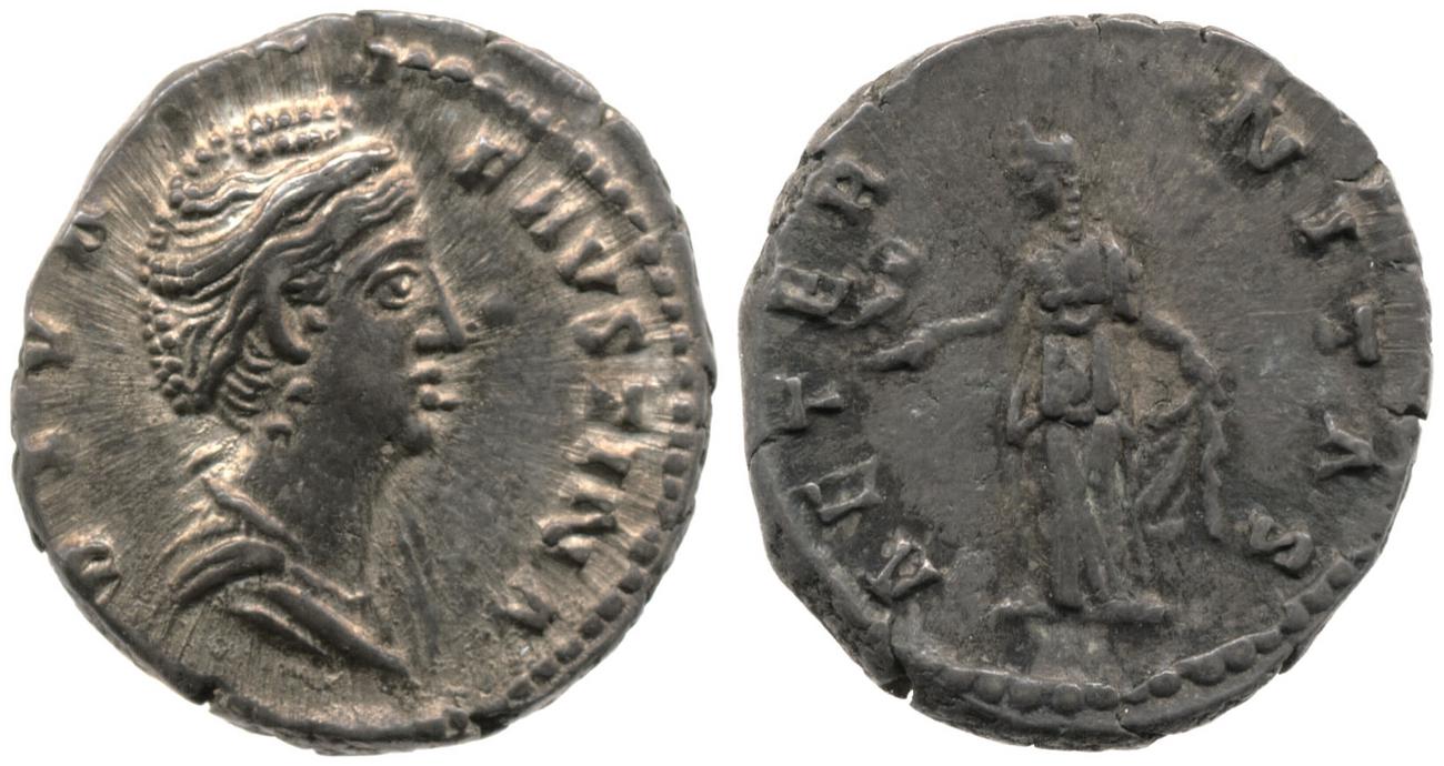 RIC III Antoninus Pius 347, аверс, bm