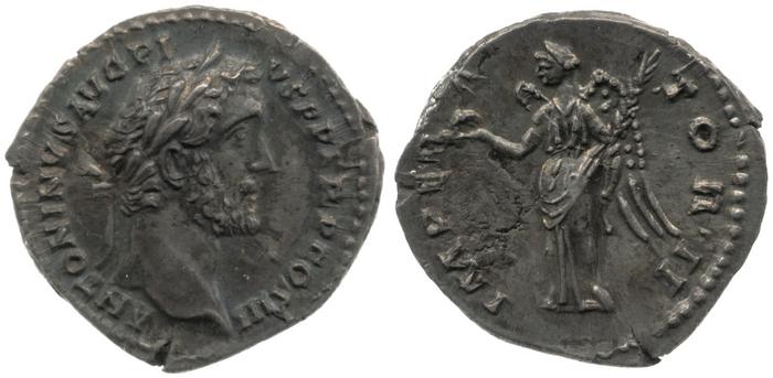 реверс RIC III Antoninus Pius 111B