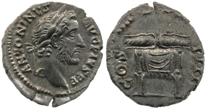 RIC III Antoninus Pius 137, реверс, bm