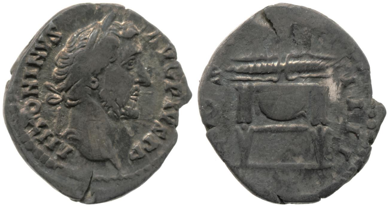 RIC III Antoninus Pius 137, аверс, bm