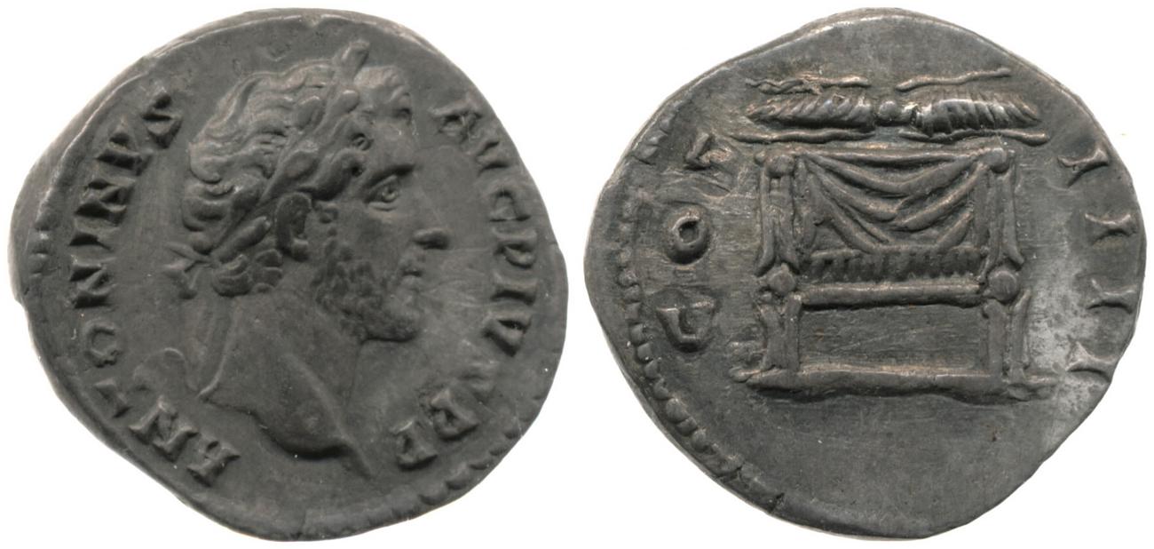 RIC III Antoninus Pius 137, аверс, bm