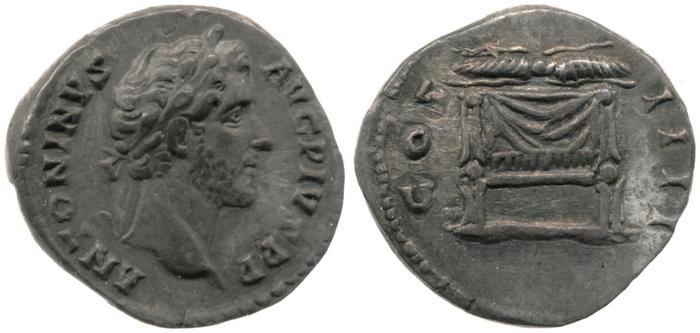RIC III Antoninus Pius 137, реверс, bm