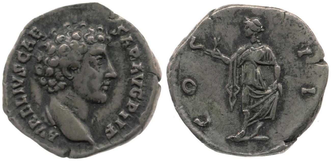 RIC III Antoninus Pius 431, аверс, bm