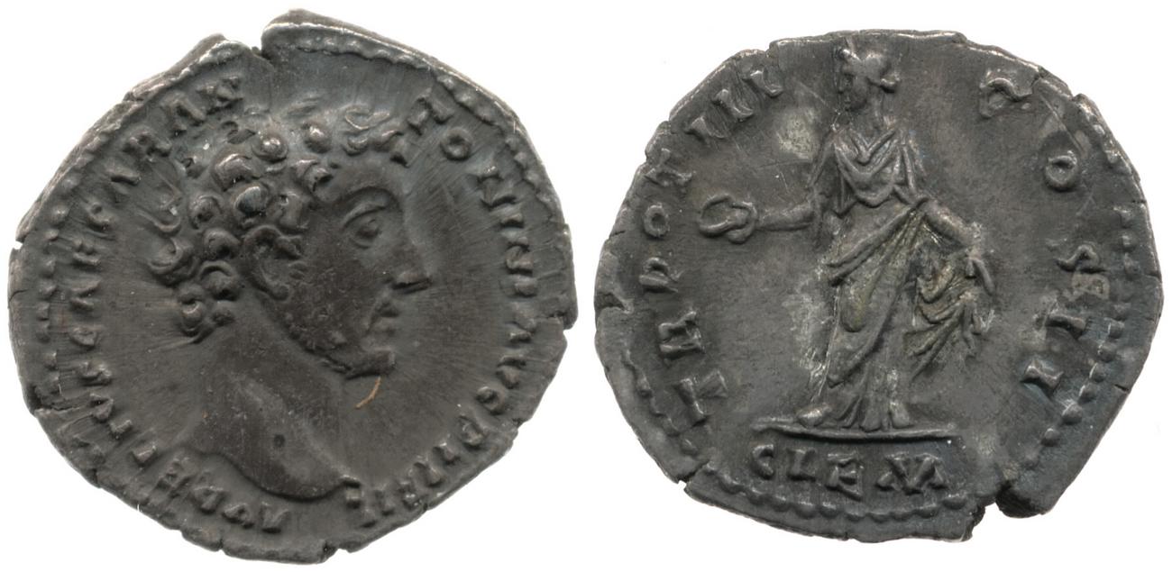 RIC III Antoninus Pius 448B, аверс, bm