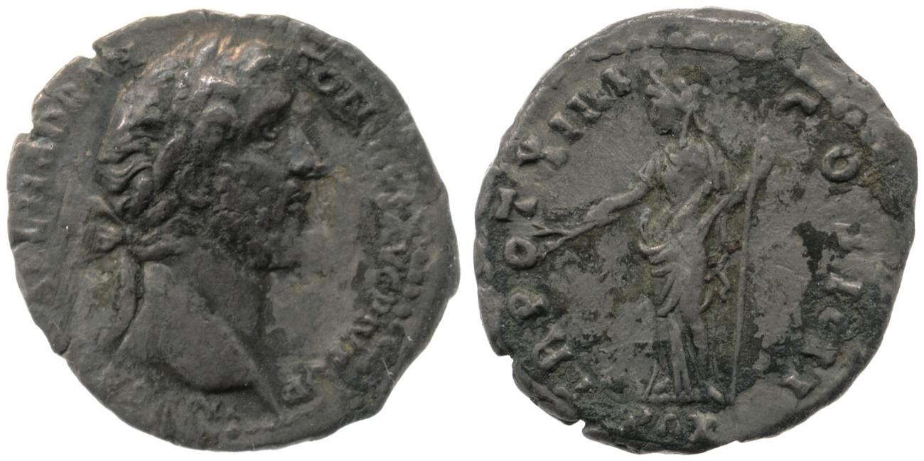 RIC III Antoninus Pius 200c, аверс, bm