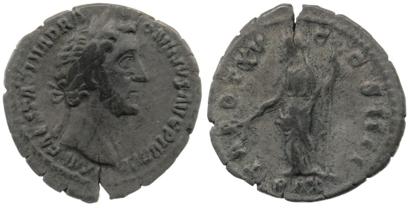 RIC III Antoninus Pius 216A, аверс, bm