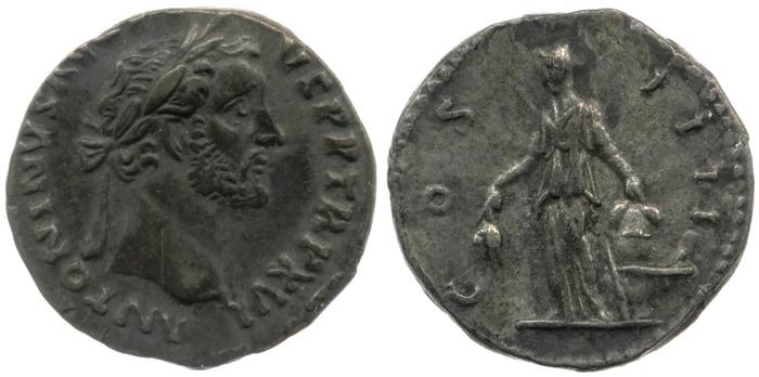 RIC III Antoninus Pius 220, реверс, bm