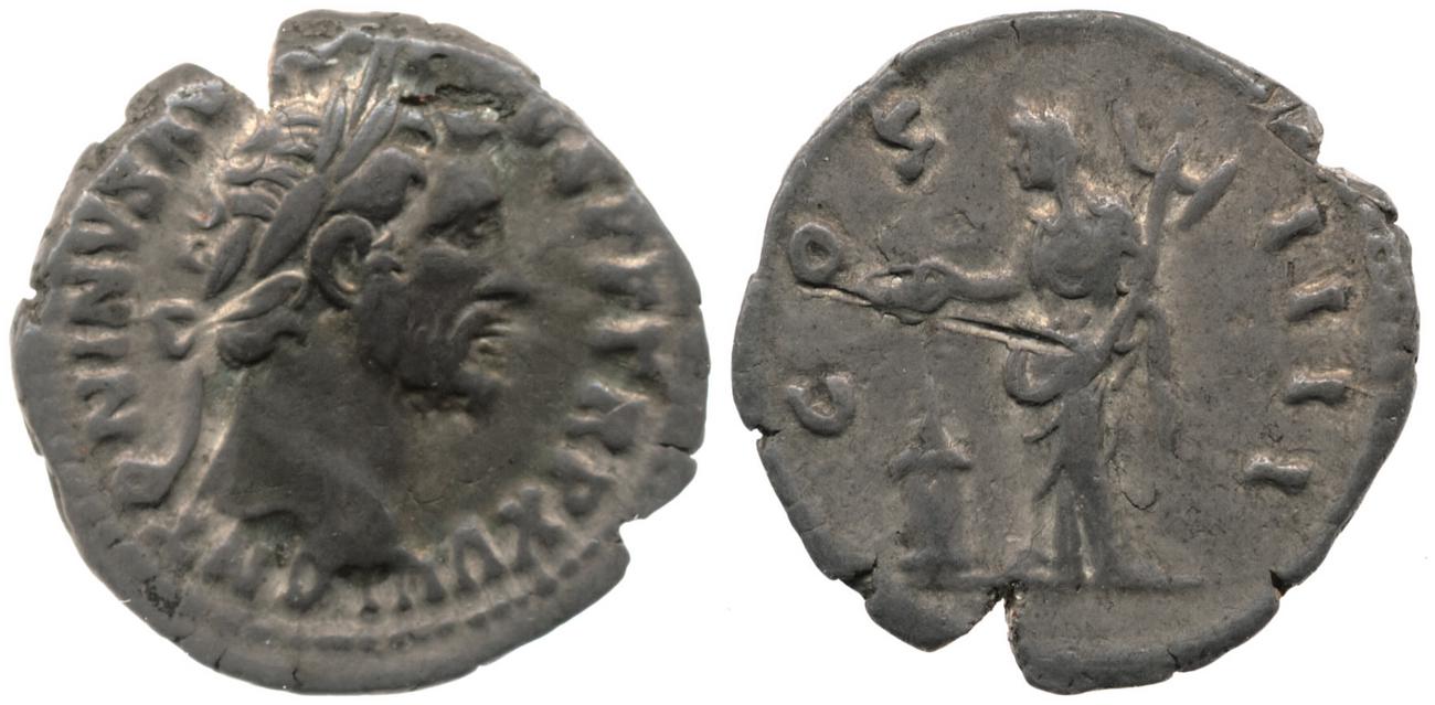 RIC III Antoninus Pius 238, аверс, bm