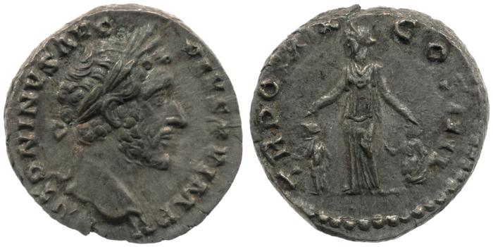 реверс RIC III Antoninus Pius 253A