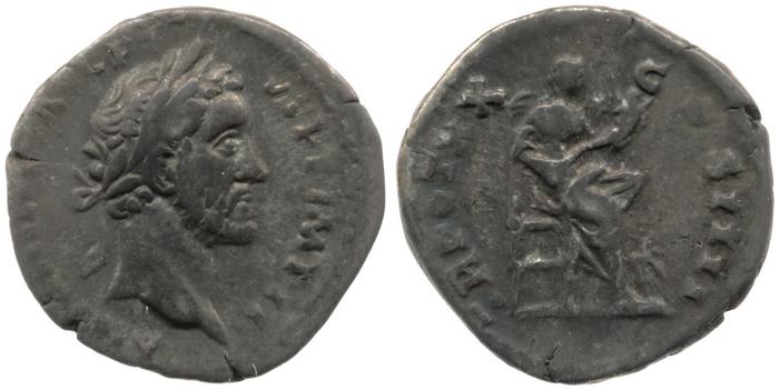 RIC III Antoninus Pius 262, реверс, bm