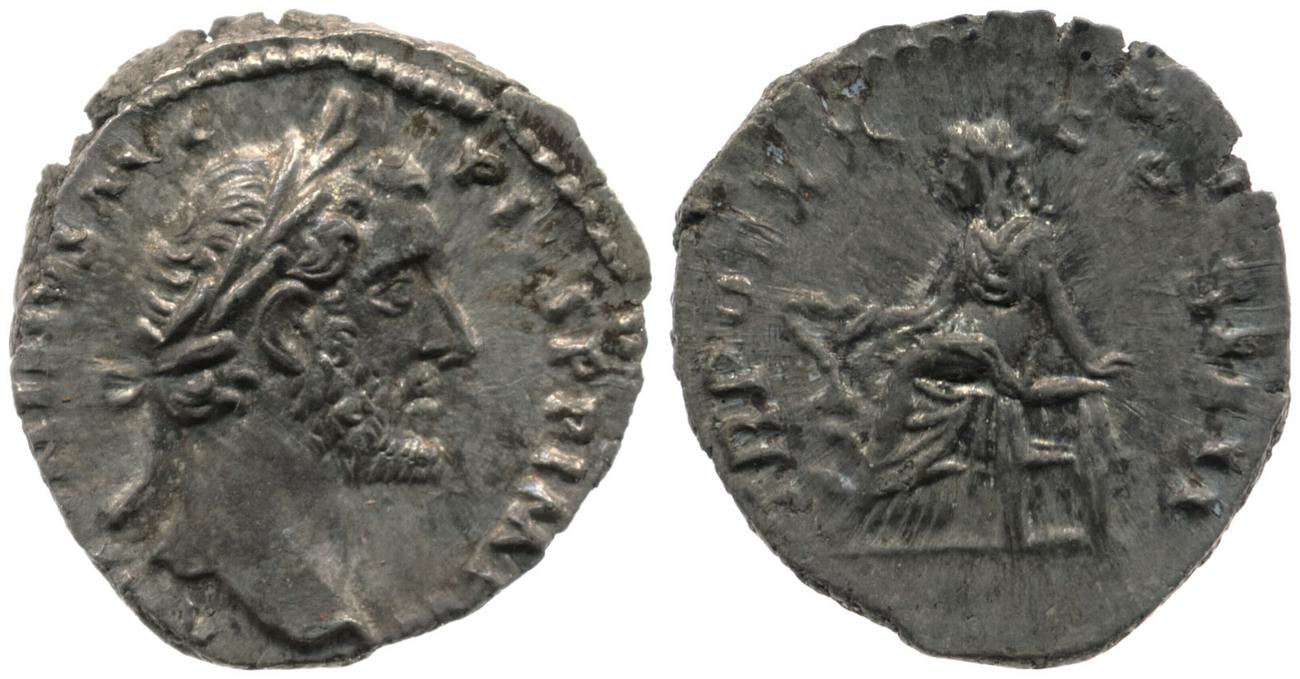аверс RIC III Antoninus Pius 264