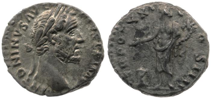 реверс RIC III Antoninus Pius 278