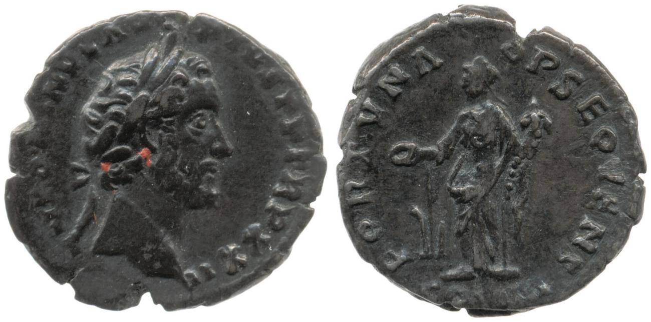 RIC III Antoninus Pius 286a, аверс, bm