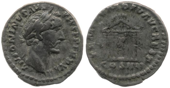 реверс RIC III Antoninus Pius 290A