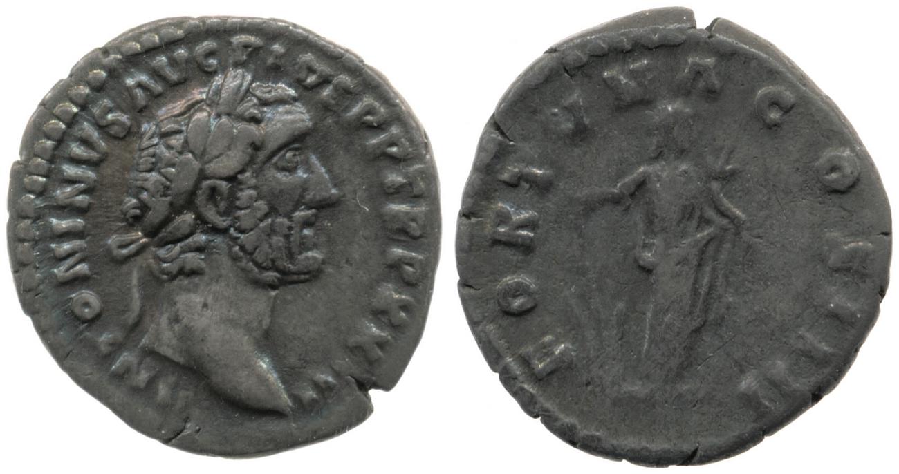 RIC III Antoninus Pius 300A, аверс, bm