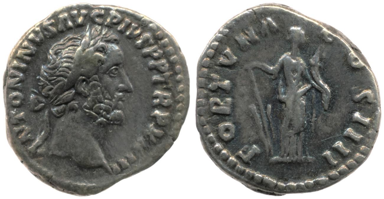 RIC III Antoninus Pius 300A, аверс, bm