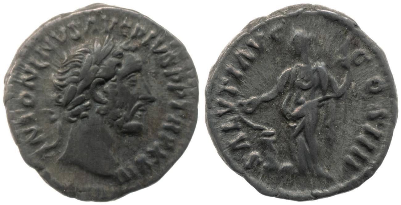 RIC III Antoninus Pius 305, аверс, bm