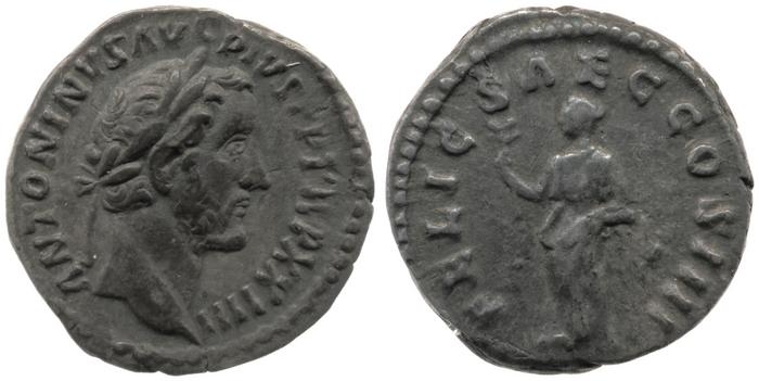 реверс RIC III Antoninus Pius 309