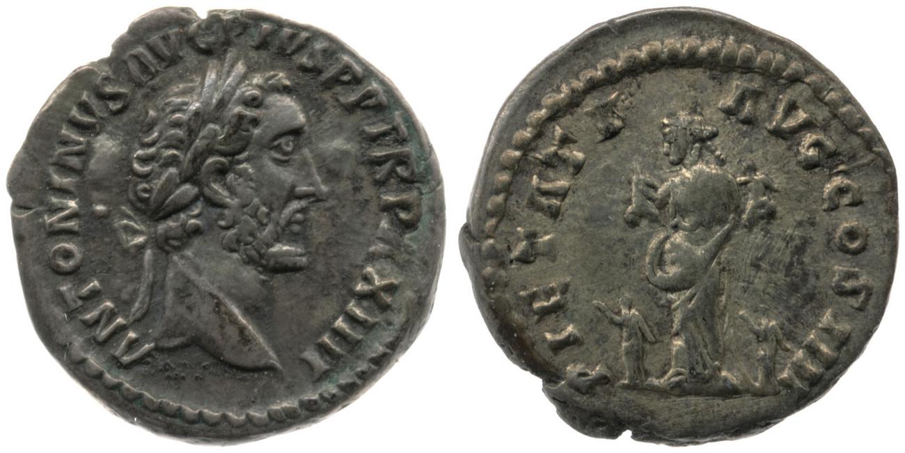 аверс RIC III Antoninus Pius 313C