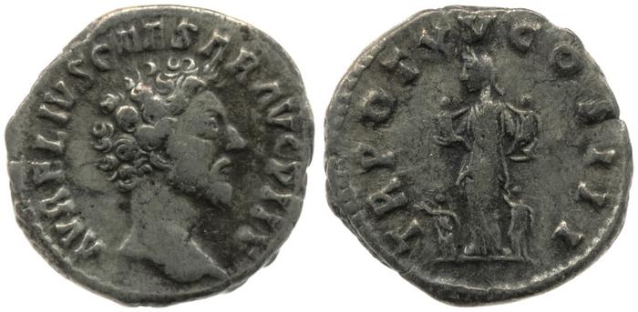 RIC III Antoninus Pius 490, реверс, bm