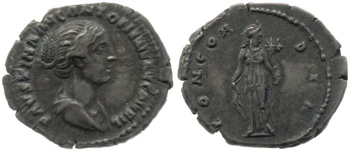 реверс RIC III Antoninus Pius 500b