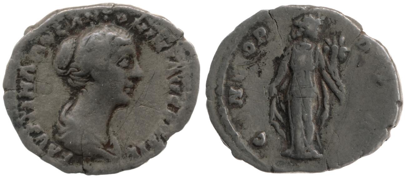 RIC III Antoninus Pius 500b, аверс, bm
