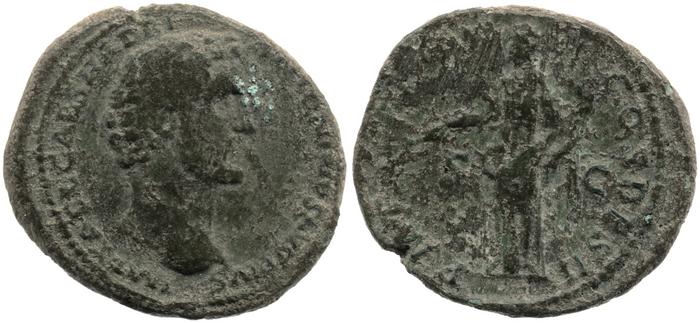 RIC III Antoninus Pius 526A, реверс, bm
