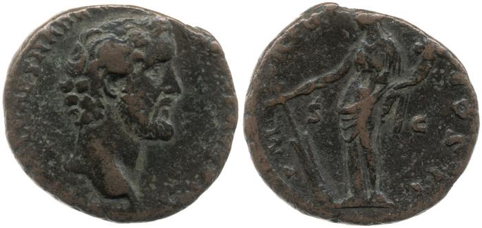 реверс RIC III Antoninus Pius 533A