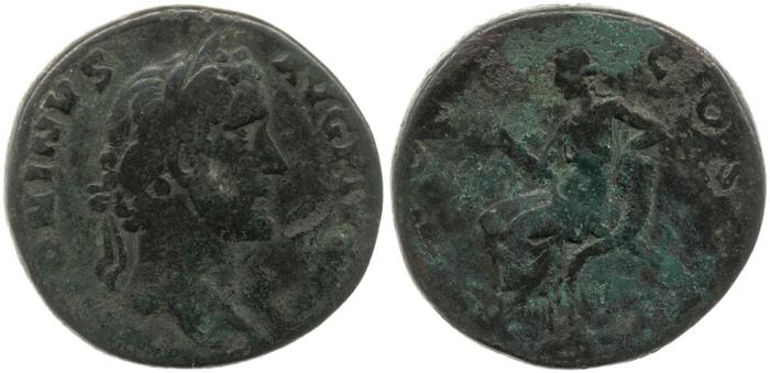 реверс RIC III Antoninus Pius 549