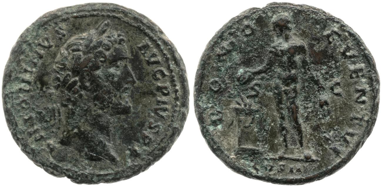 аверс RIC III Antoninus Pius 555A