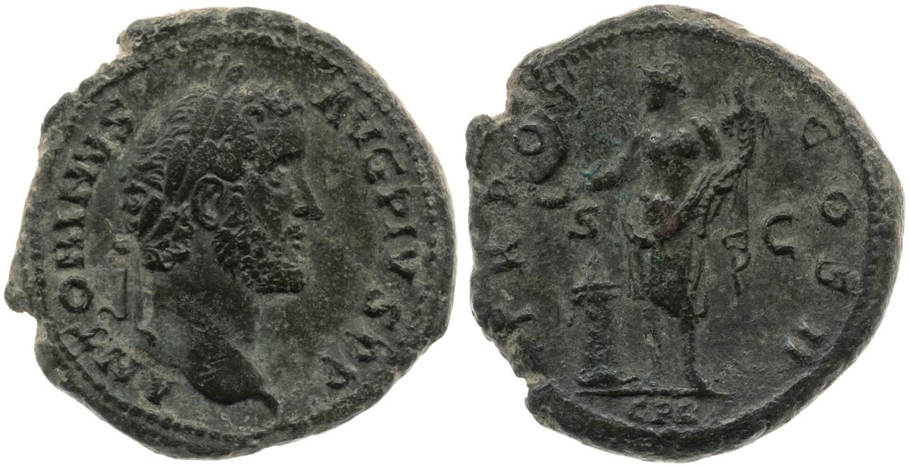 аверс RIC III Antoninus Pius 568A