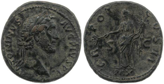 реверс RIC III Antoninus Pius 569A