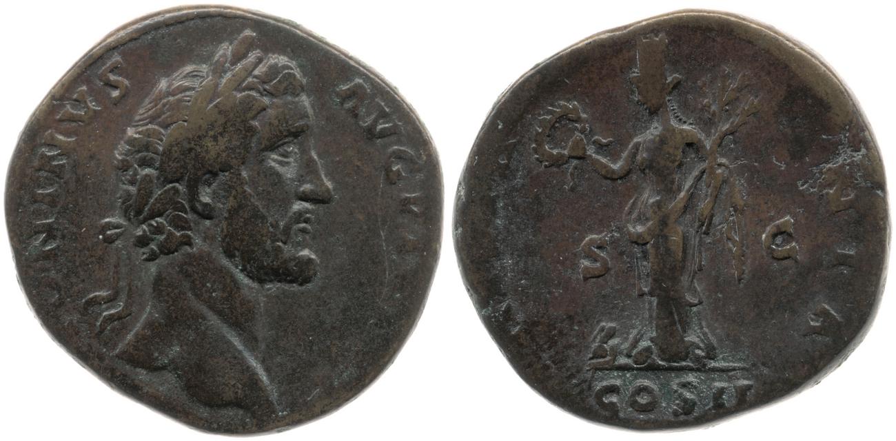 аверс RIC III Antoninus Pius 582