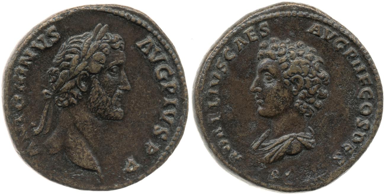 аверс RIC III Antoninus Pius 1206B