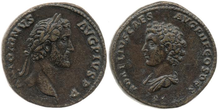 реверс RIC III Antoninus Pius 1206B