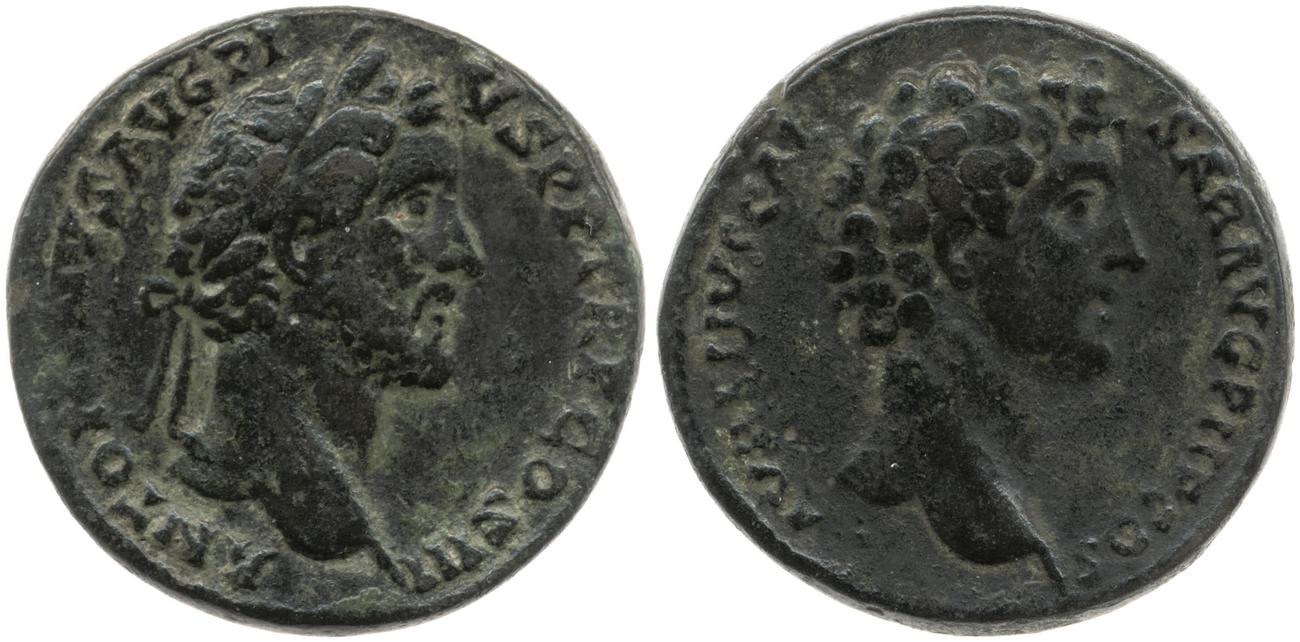 RIC III Antoninus Pius 1211, аверс, bm
