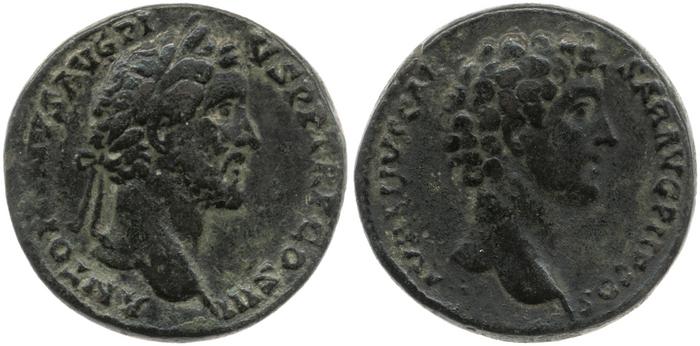 RIC III Antoninus Pius 1211, реверс, bm