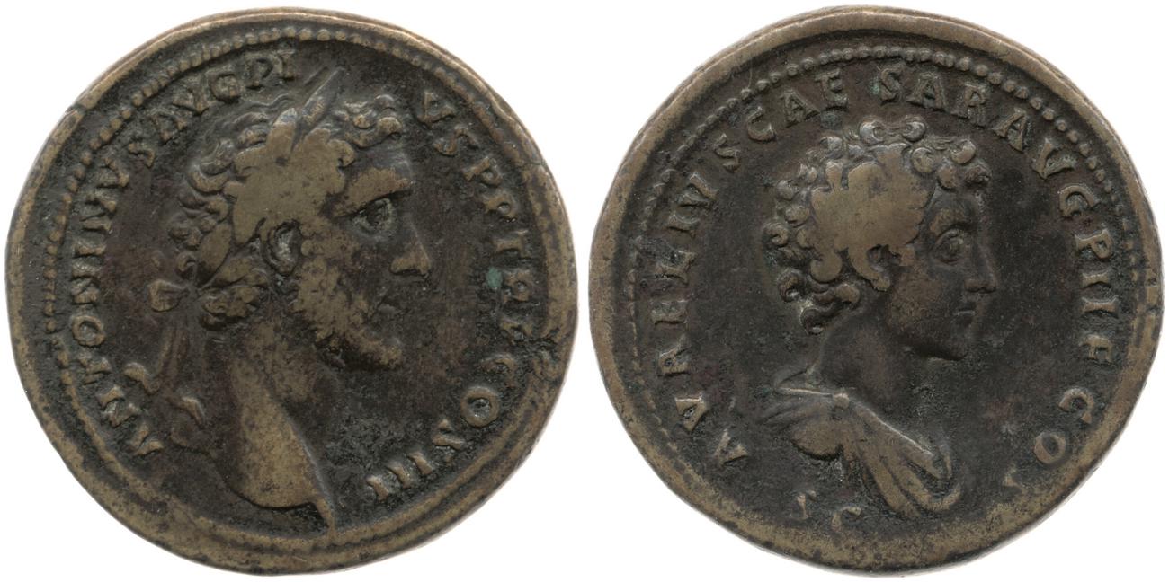 RIC III Antoninus Pius 1212, аверс, bm