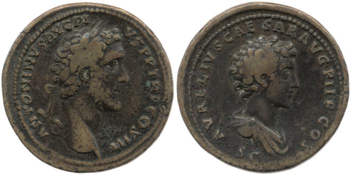 RIC III Antoninus Pius 1212, реверс, bm