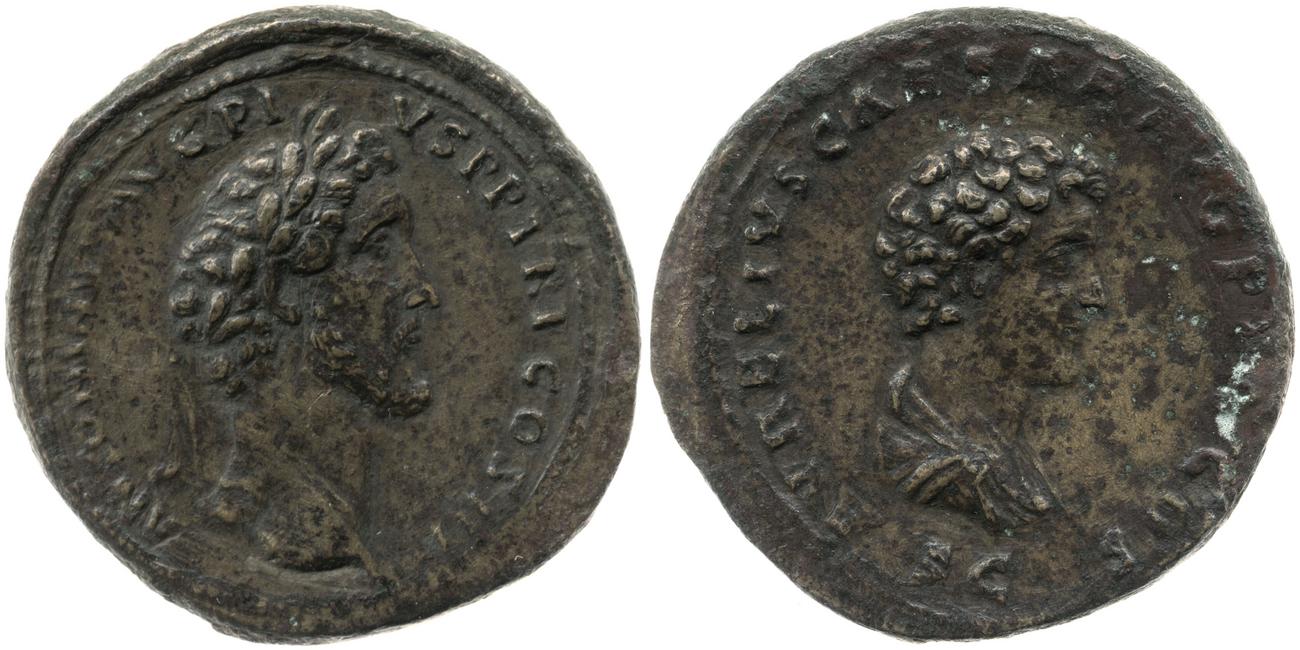 RIC III Antoninus Pius 1212, аверс, bm