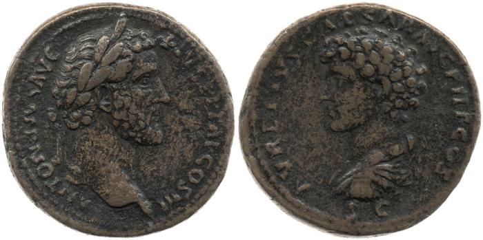 реверс RIC III Antoninus Pius 1215