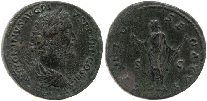 реверс RIC III Antoninus Pius 605b