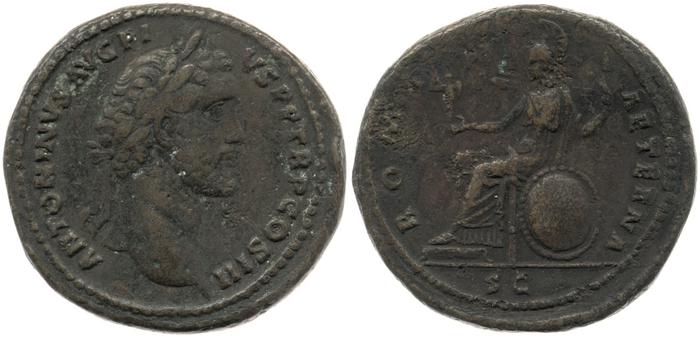 реверс RIC III Antoninus Pius 621