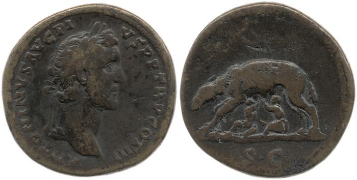 реверс RIC III Antoninus Pius 633