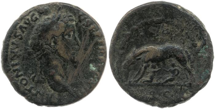 реверс RIC III Antoninus Pius 634