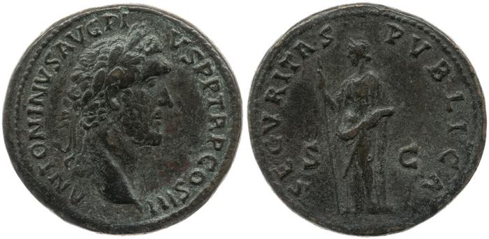 реверс RIC III Antoninus Pius 641
