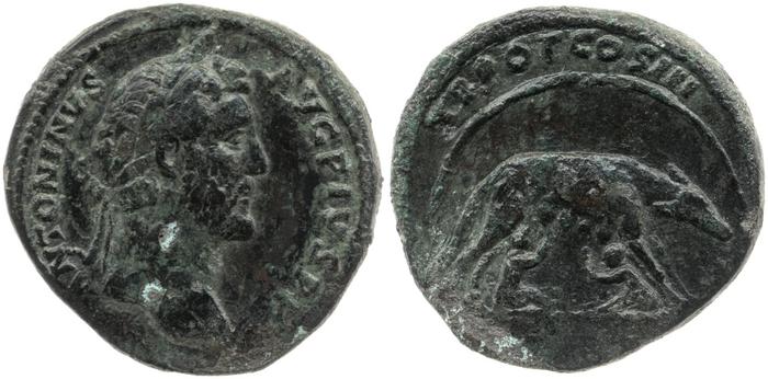 реверс RIC III Antoninus Pius 650