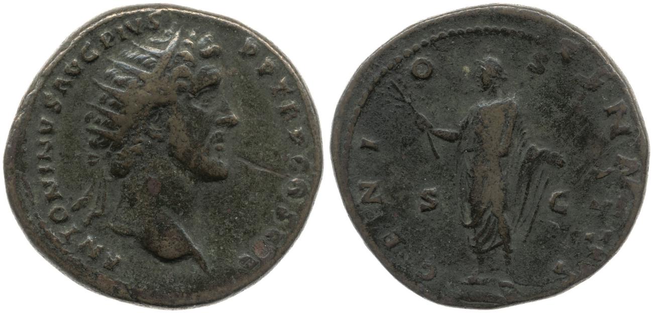 аверс RIC III Antoninus Pius 660A