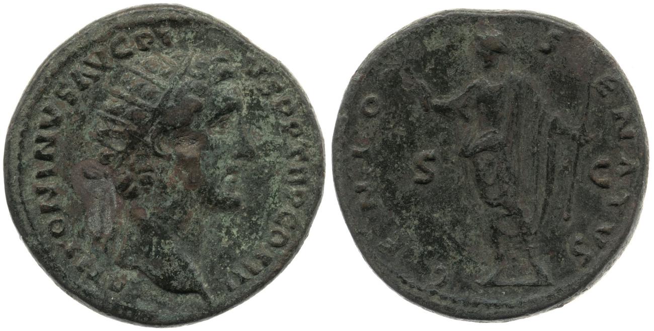 RIC III Antoninus Pius 660A, аверс, bm